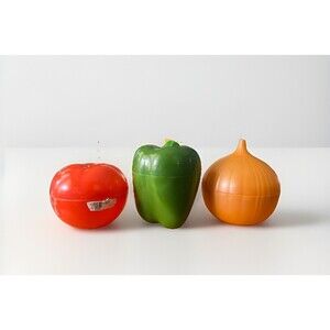 Lot of 3 Hutzler Produce Savers – Onion, Pepper & Tomato